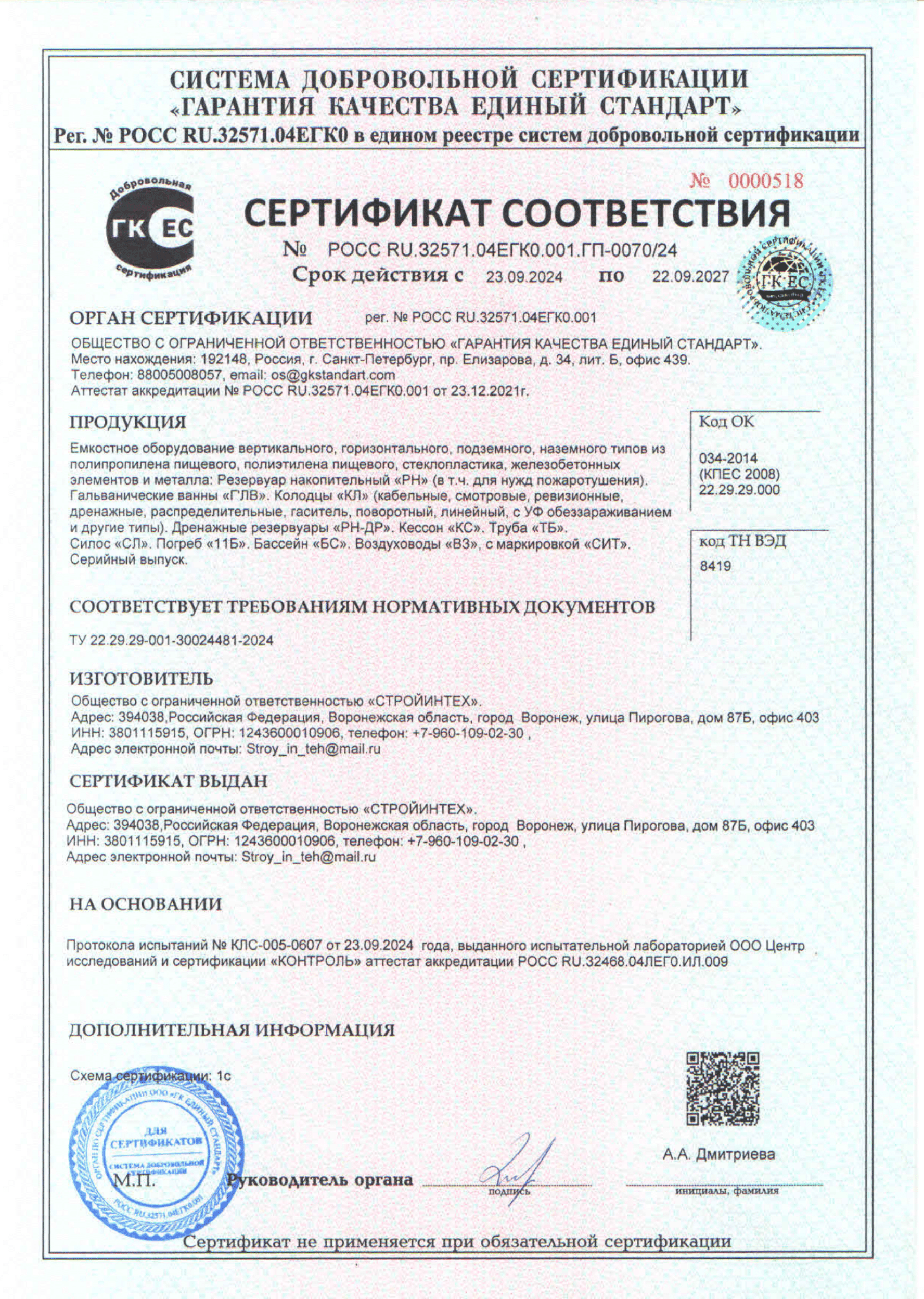 Сертификат 0